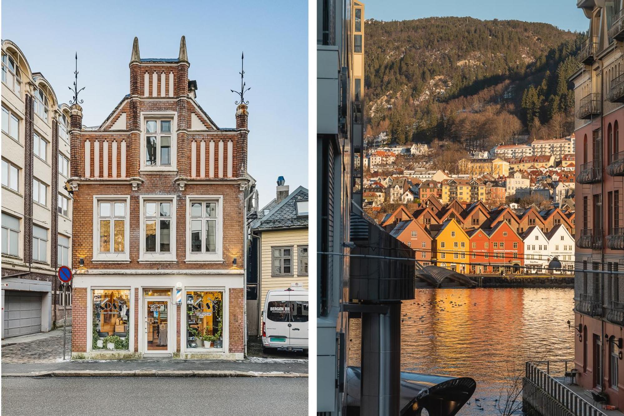 Live In Historic Building - View To Bryggen Bergen Exterior foto